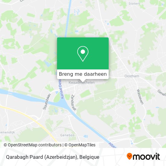 Qarabagh Paard (Azerbeidzjan) kaart