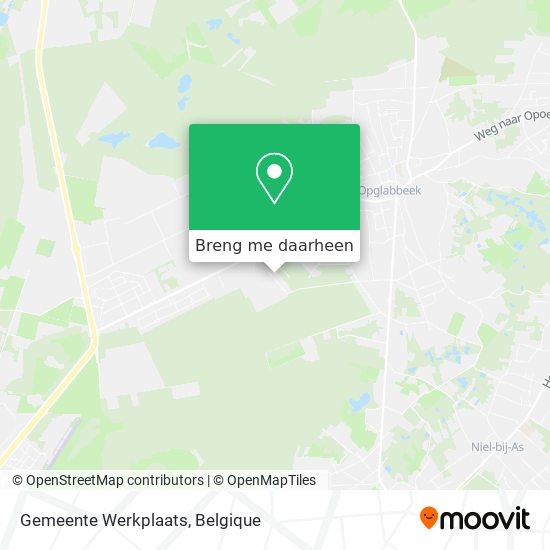 Gemeente Werkplaats kaart