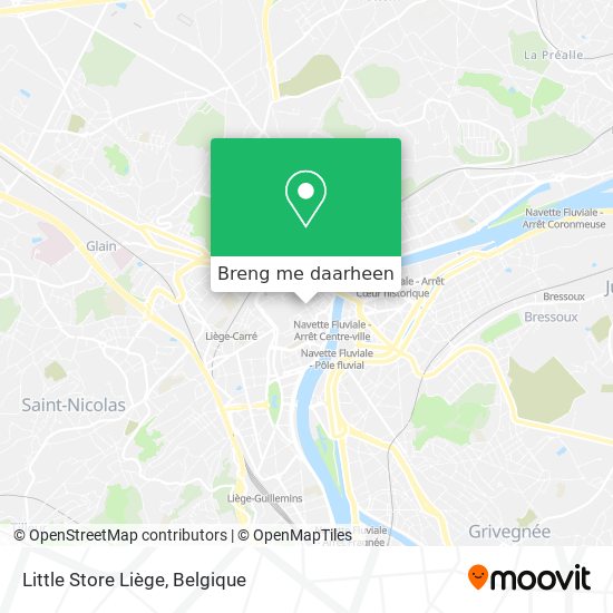 Little Store Liège kaart