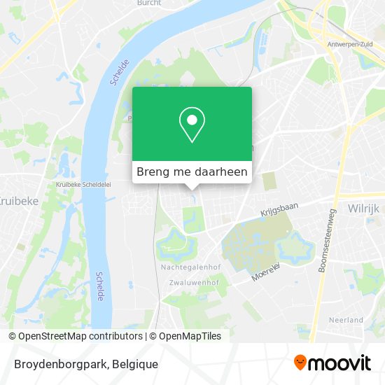 Broydenborgpark kaart
