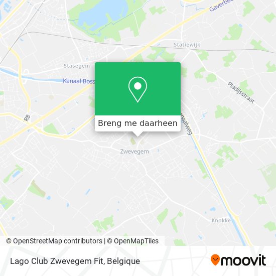 Lago Club Zwevegem Fit kaart