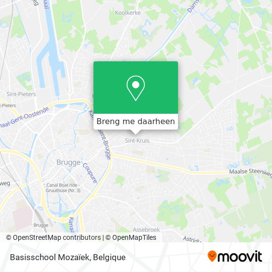 Basisschool Mozaïek kaart