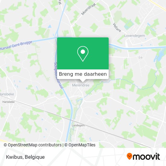 Kwibus kaart