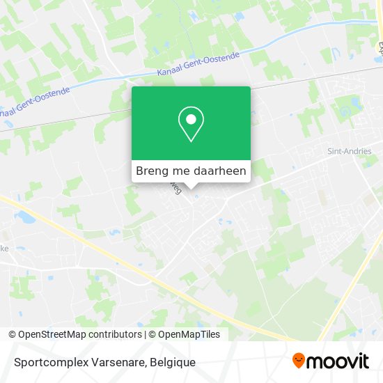 Sportcomplex Varsenare kaart
