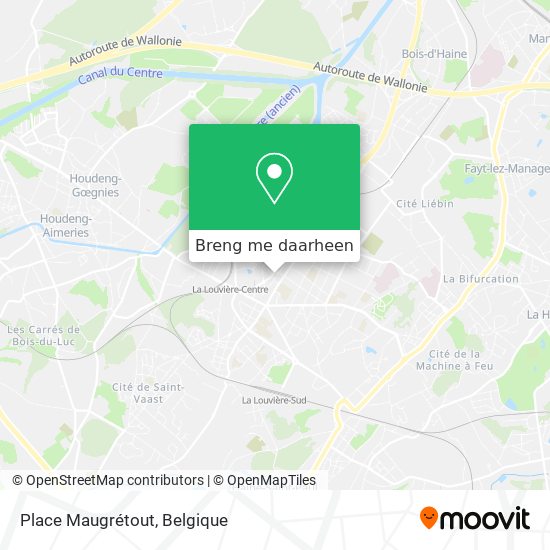 Place Maugrétout kaart