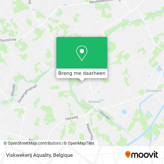 Viskwekerij Aquality kaart