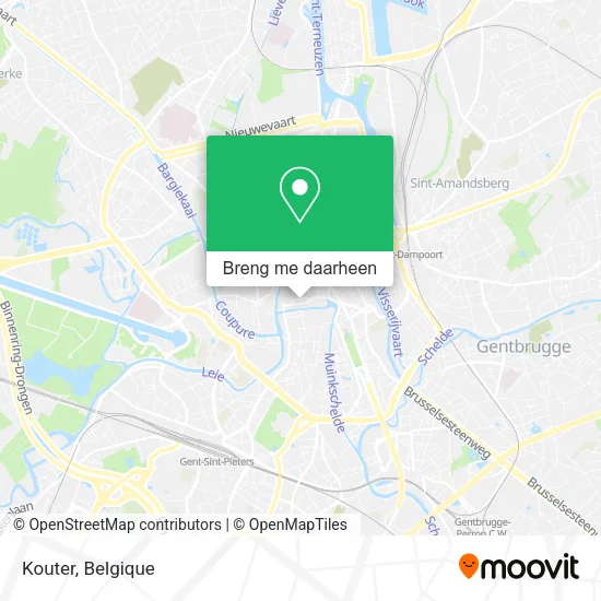 Kouter kaart