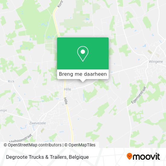 Degroote Trucks & Trailers kaart