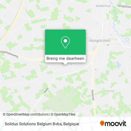 Solidus Solutions Belgium Bvba kaart