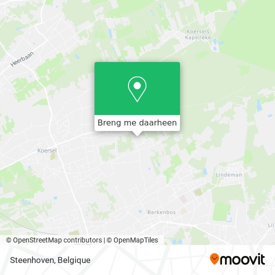 Steenhoven kaart