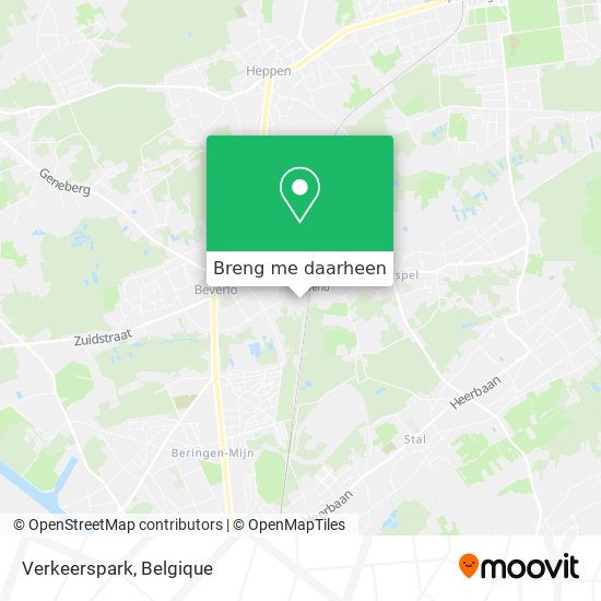 Verkeerspark kaart