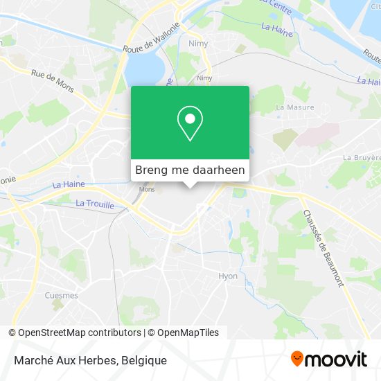 Marché Aux Herbes kaart