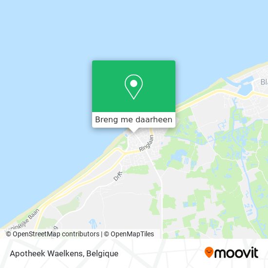 Apotheek Waelkens kaart