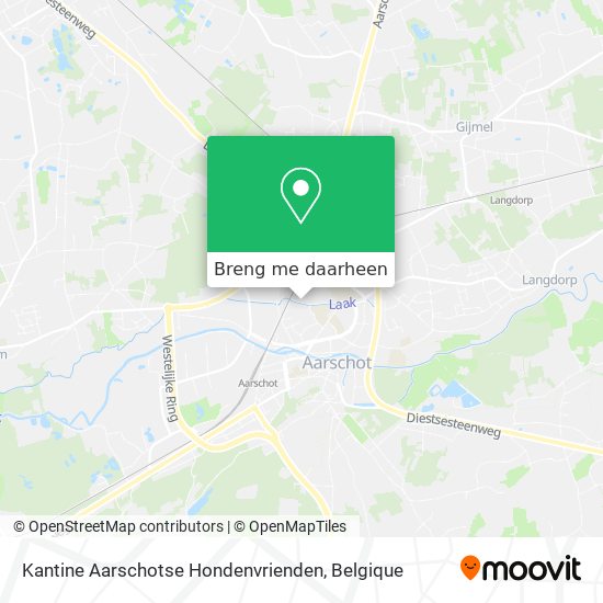 Kantine Aarschotse Hondenvrienden kaart