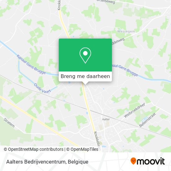 Aalters Bedrijvencentrum kaart