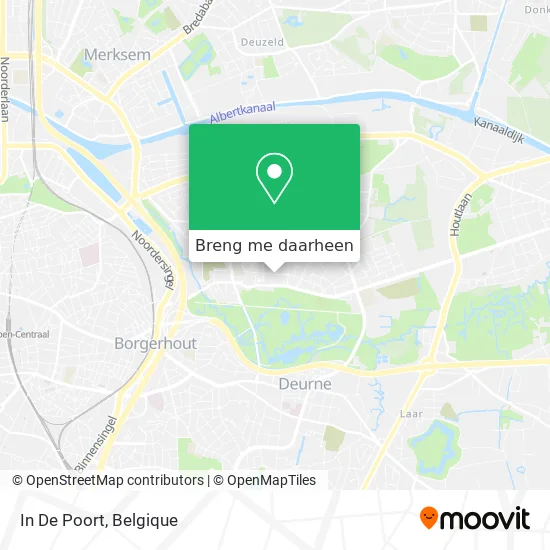 In De Poort kaart