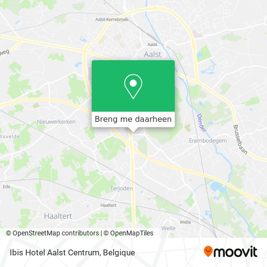 Ibis Hotel Aalst Centrum kaart