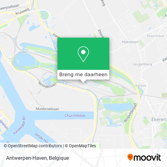 Antwerpen-Haven kaart