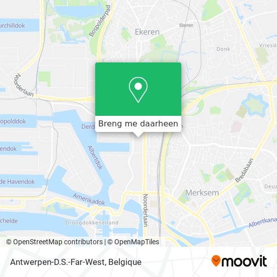 Antwerpen-D.S.-Far-West kaart