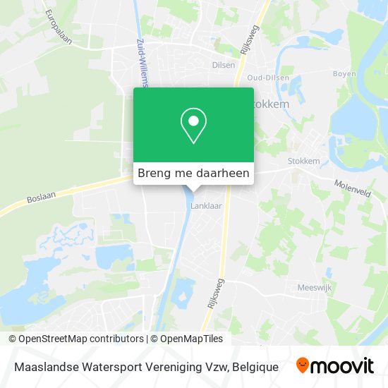 Maaslandse Watersport Vereniging Vzw kaart