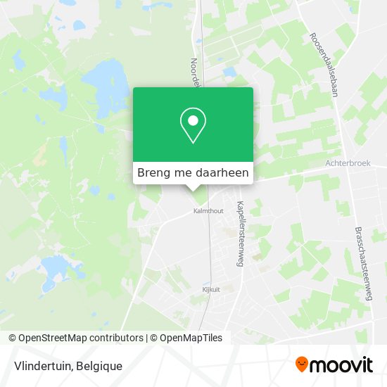 Vlindertuin kaart