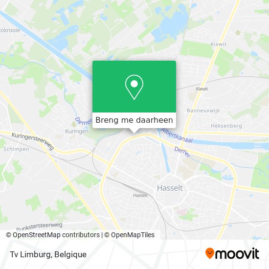 Tv Limburg kaart