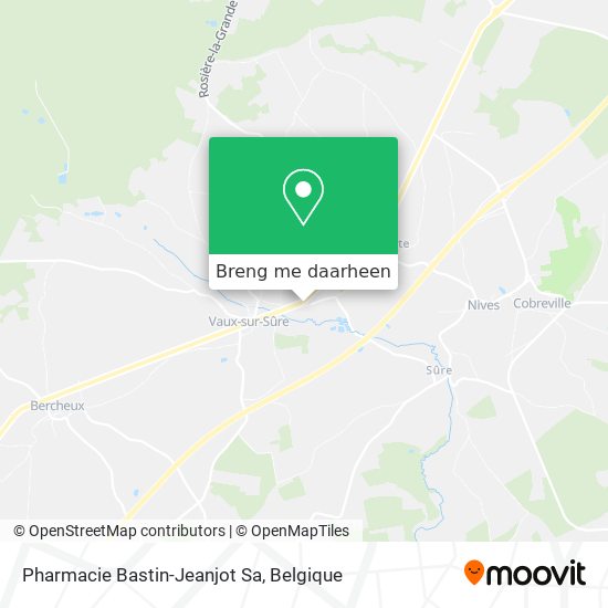 Pharmacie Bastin-Jeanjot Sa kaart