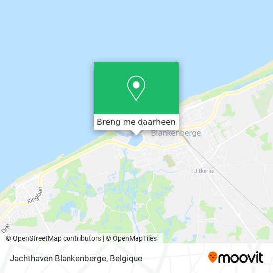 Jachthaven Blankenberge kaart