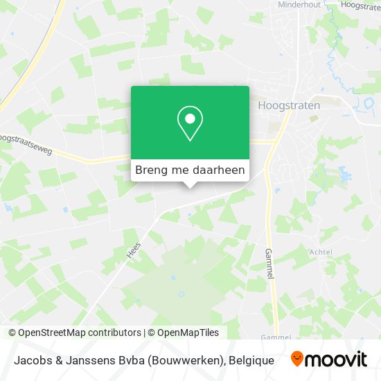 Jacobs & Janssens Bvba (Bouwwerken) kaart
