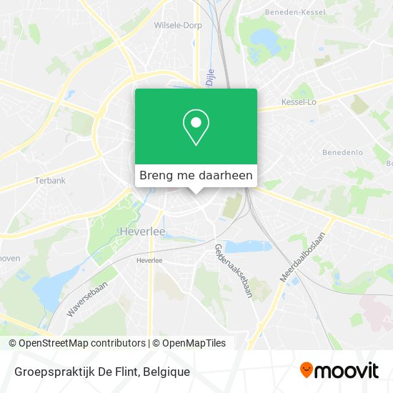 Groepspraktijk De Flint kaart