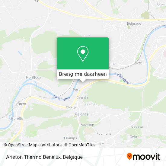 Ariston Thermo Benelux kaart