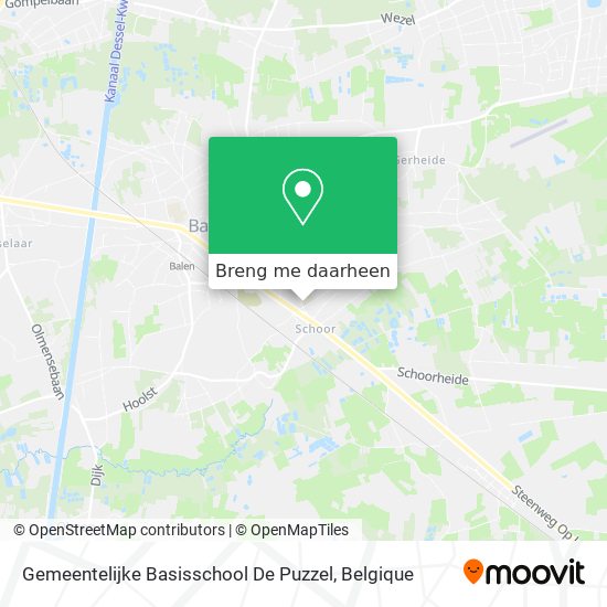 Gemeentelijke Basisschool De Puzzel kaart