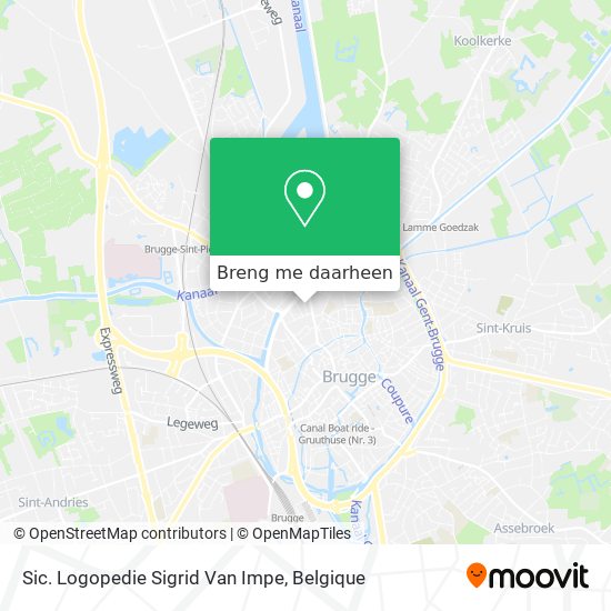 Sic. Logopedie Sigrid Van Impe kaart