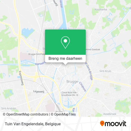 Tuin Van Engelendale kaart