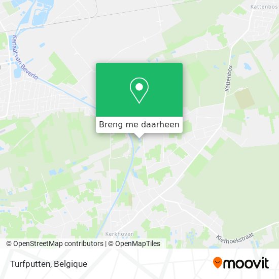 Turfputten kaart