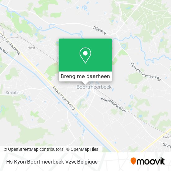 Hs Kyon Boortmeerbeek Vzw kaart