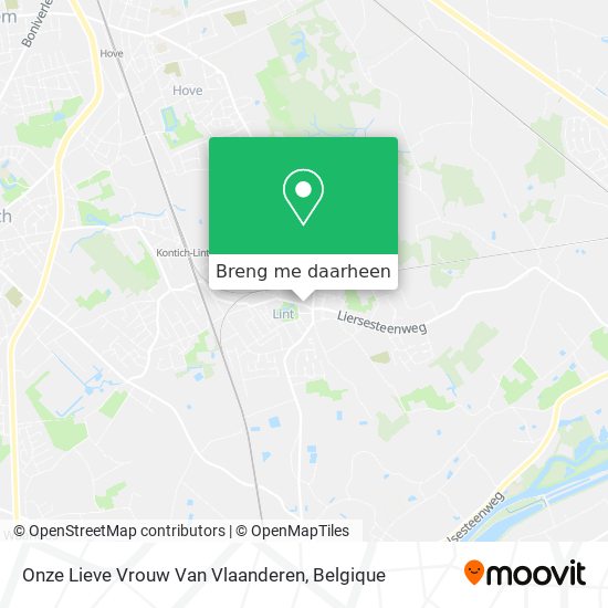 Onze Lieve Vrouw Van Vlaanderen kaart