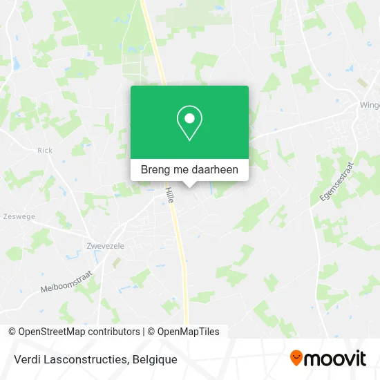 Verdi Lasconstructies kaart