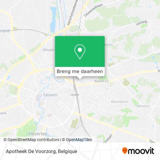Apotheek De Voorzorg kaart