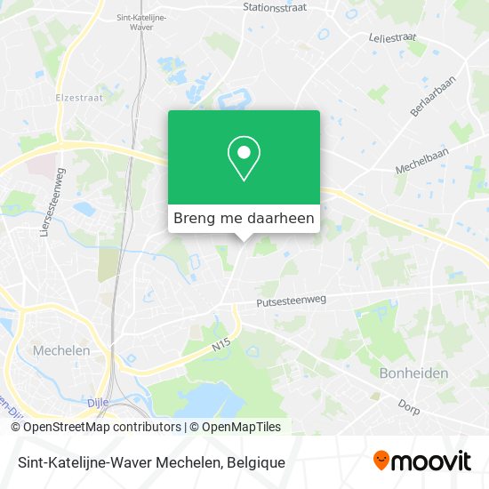 Sint-Katelijne-Waver Mechelen kaart