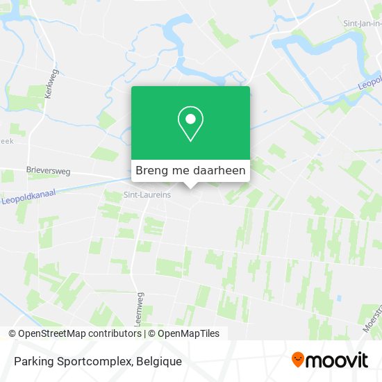 Parking Sportcomplex kaart