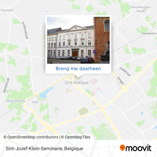 Sint-Jozef-Klein-Seminarie kaart