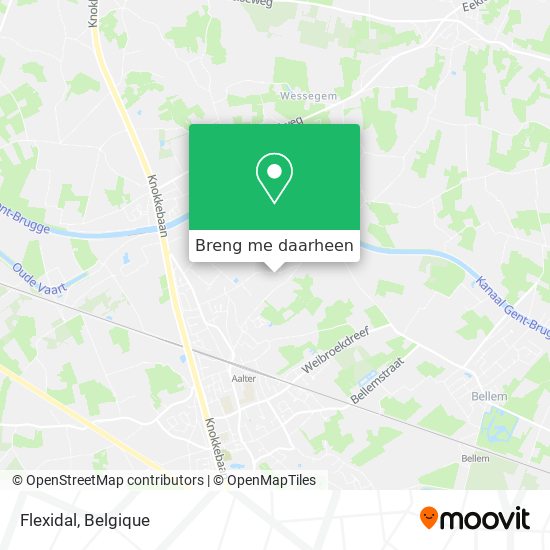 Flexidal kaart