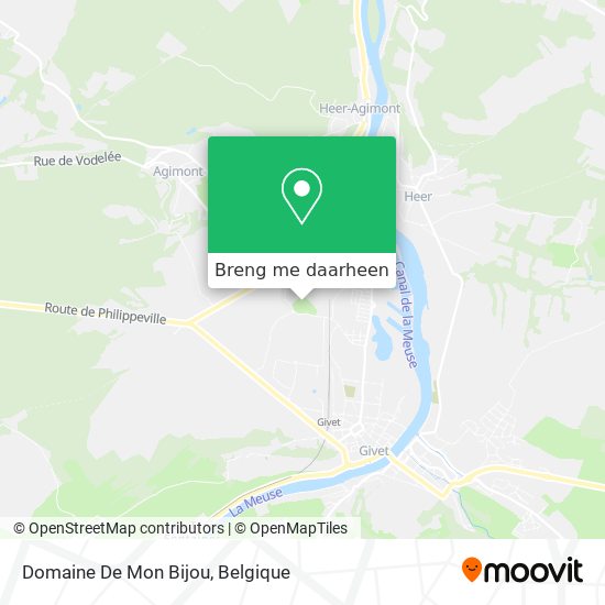 Domaine De Mon Bijou kaart