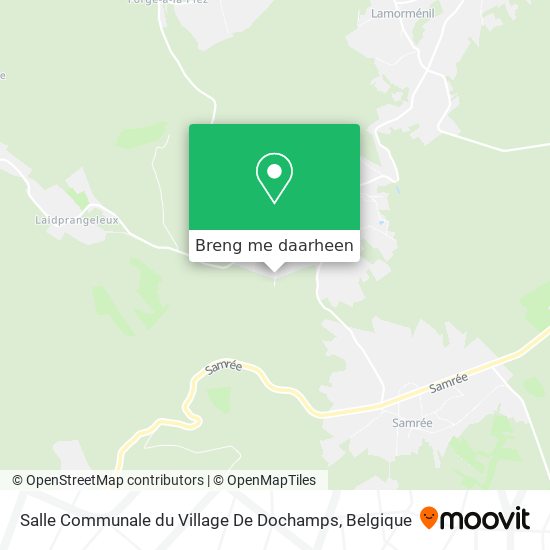 Salle Communale du Village De Dochamps kaart
