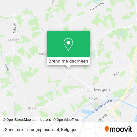 Speelterrein Langeplasstraat kaart