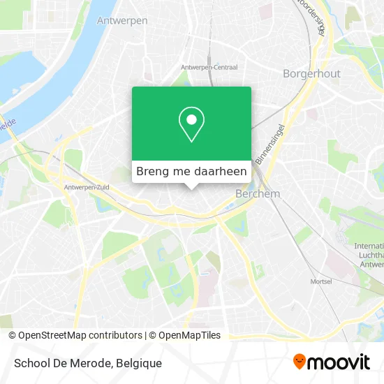 School De Merode kaart
