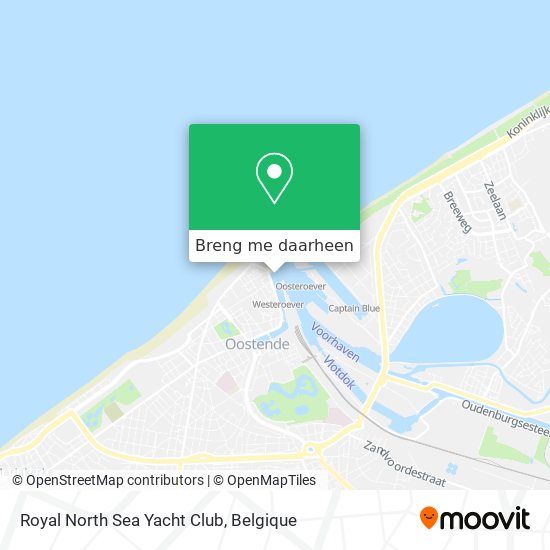 Royal North Sea Yacht Club kaart