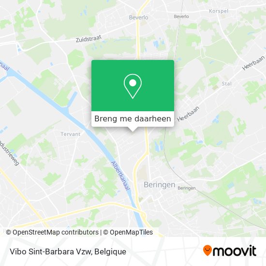 Vibo Sint-Barbara Vzw kaart