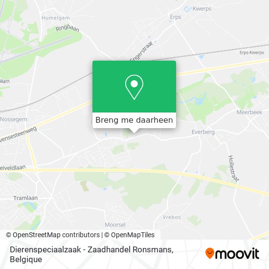 Dierenspeciaalzaak - Zaadhandel Ronsmans kaart